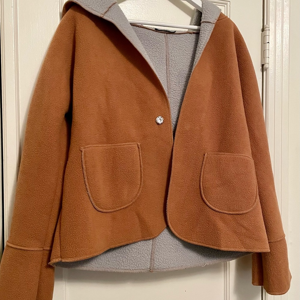 Cozy Fleece Hooded Coat